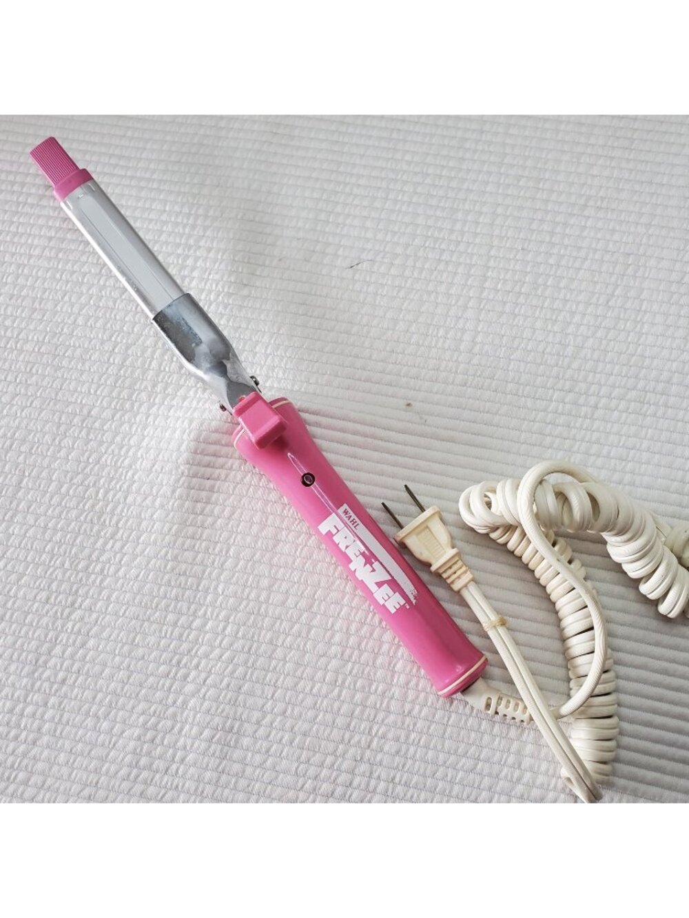 Wahl Frenzee Flat Styling Wand Iron Z Zigzag Curls Vintage 80s 90s .75" 5250